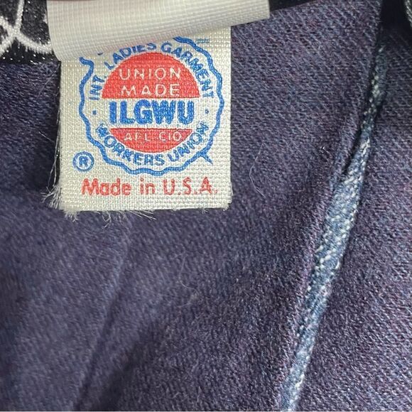 Vintage Givenchy 100% Shearing Wool Long Pleated Button Purple Skirt Size 12 - Picture 9 of 10